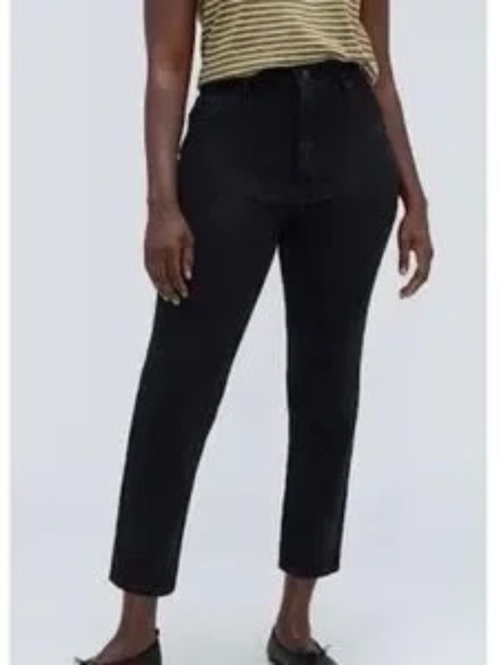 Everlane The Original Cheeky Jean Black Jeans 27